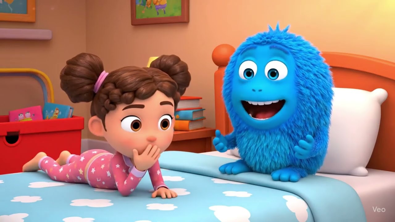 The Friendly Monster Under the Bed | Kids Stores | Bed time stories