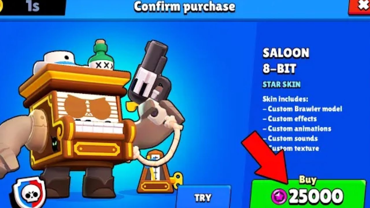 SALOON 8-BIT For 25000 Star Point?😨