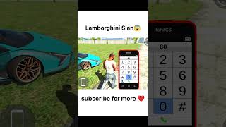 Indian bike 3D new cheat code of Lamborghini Sian 😱😻