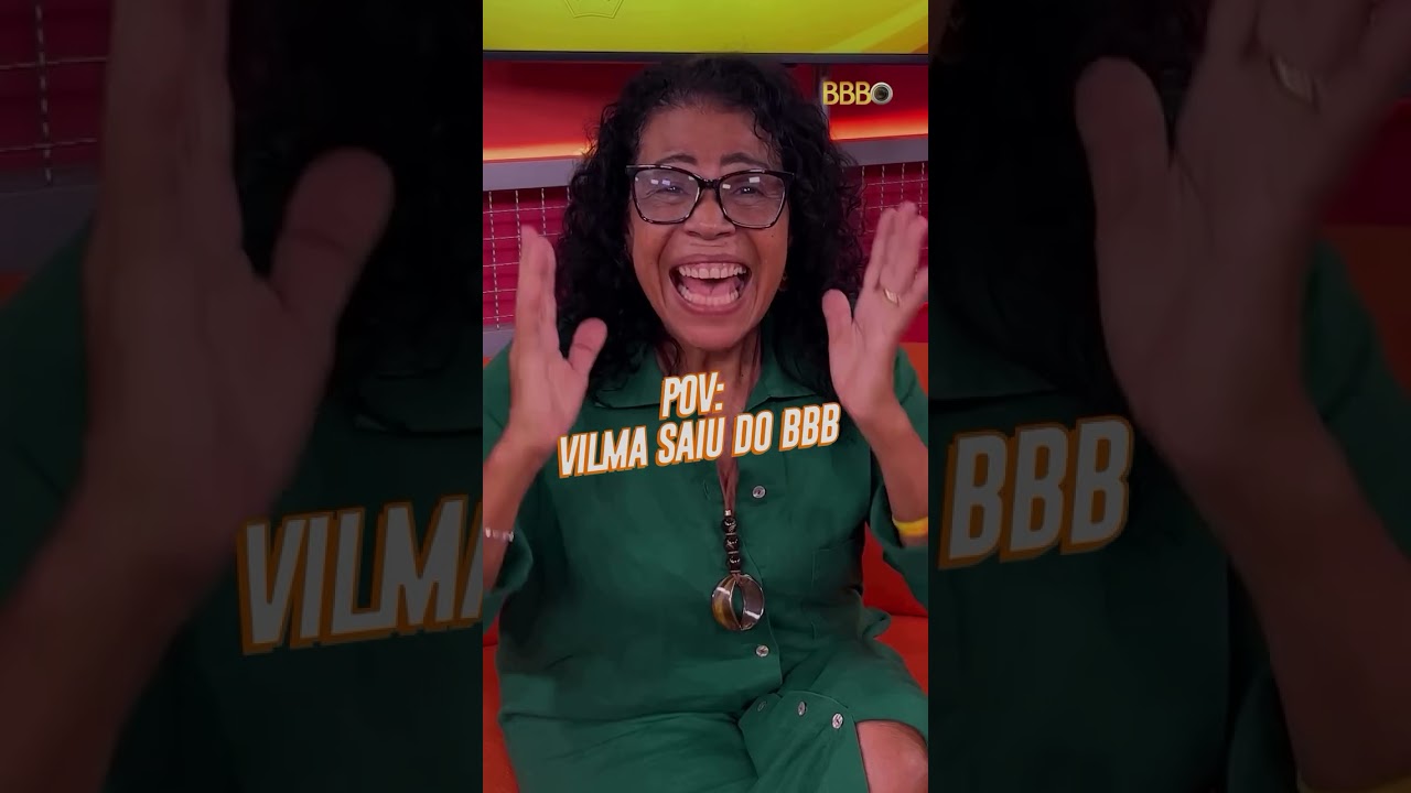 Calma, Dona Vilma! O Sincerão já acabou 🤣 