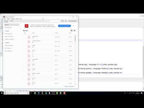 Script LATEX that display listing code for c++ python and matlab