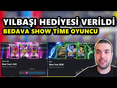 YILBAŞI HEDİYESİ VERİLDİ 🎁BEDAVA SHOW TİME OYUNCU🏃‍♂️BALE EPİC PAKETİ (eFootball 2025 Mobile)