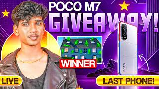 🔥 LAST POCO M7 PLUS GIVEAWAY! 😱 | HIDE & SEEK  | DHANUSH FF GAMER #dfg #freefire screenshot 1