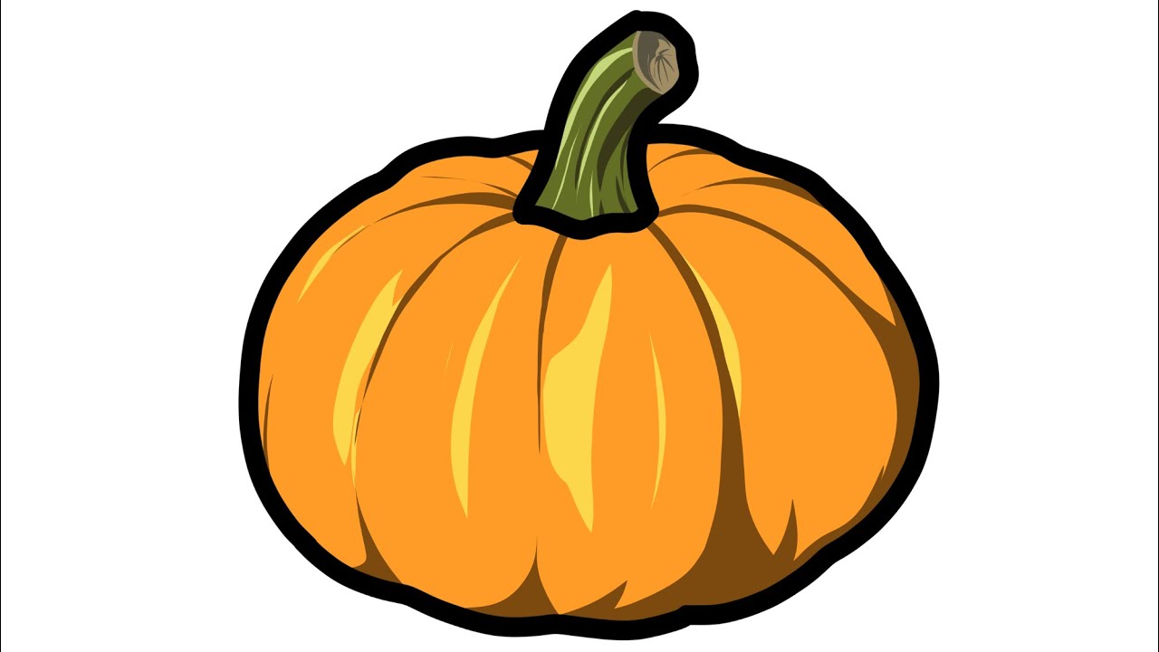 How to draw pumpkin | pop art | iPad drawing | Infinite painter | 