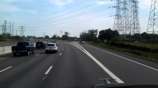 Rolling into Buffalo, New York on Interstate 90 East
