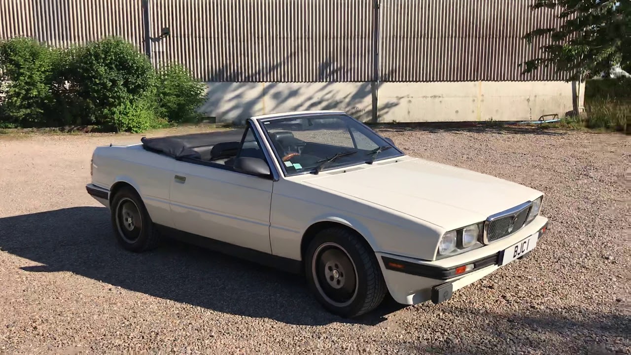Maserati Bi Turbo Spyder - Bradley James Classics - YouTube