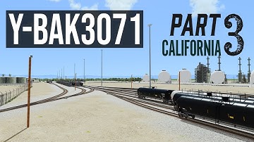 California Y-BAK3071 Local Job part 3 - Bakersfield Sub - Run 8 Train Simulator