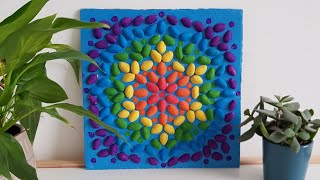 DIY Mosaic Tile with Pistachio Shells/Recycled Crafts/Мозаичная плитка  из скорлупы фисташек