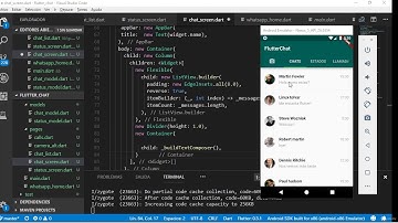 Master Flutter Dart De cero a experto - Flutter WhatsApp CLONE - 20 Render ultimo mensaje