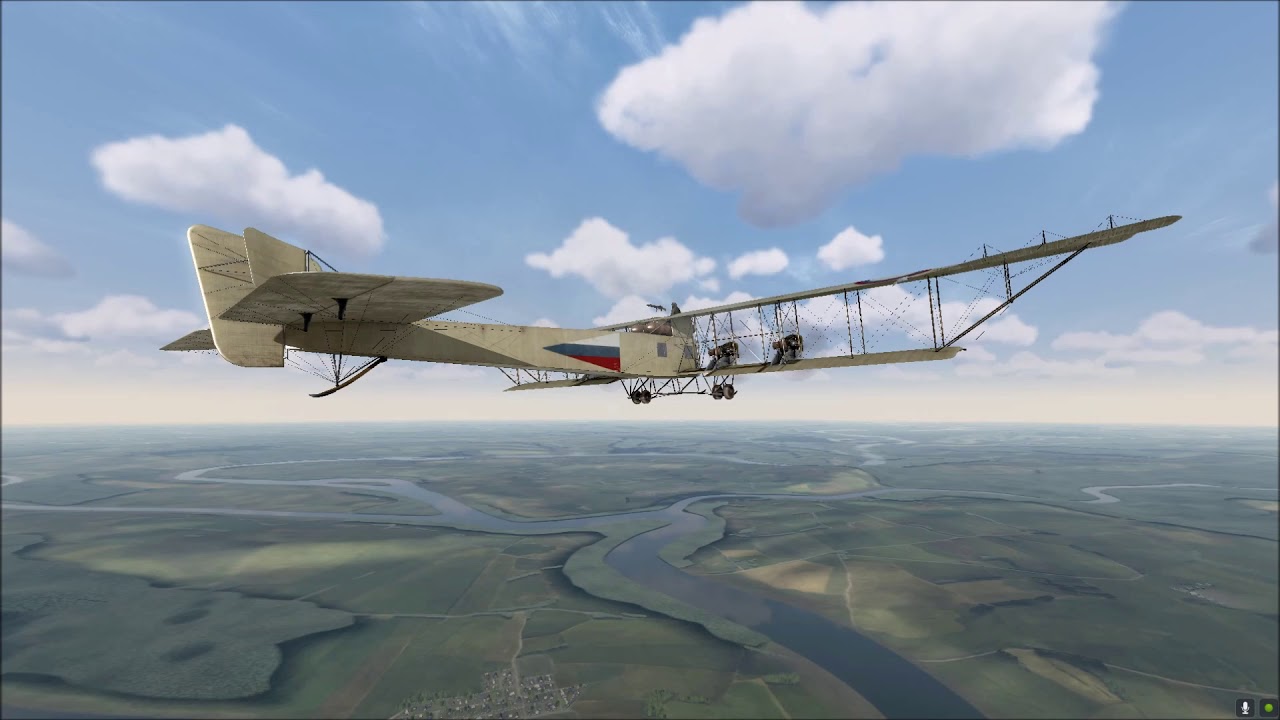 Rise of Flight : Sikorsky S-22 Ilya Muromets - YouTube