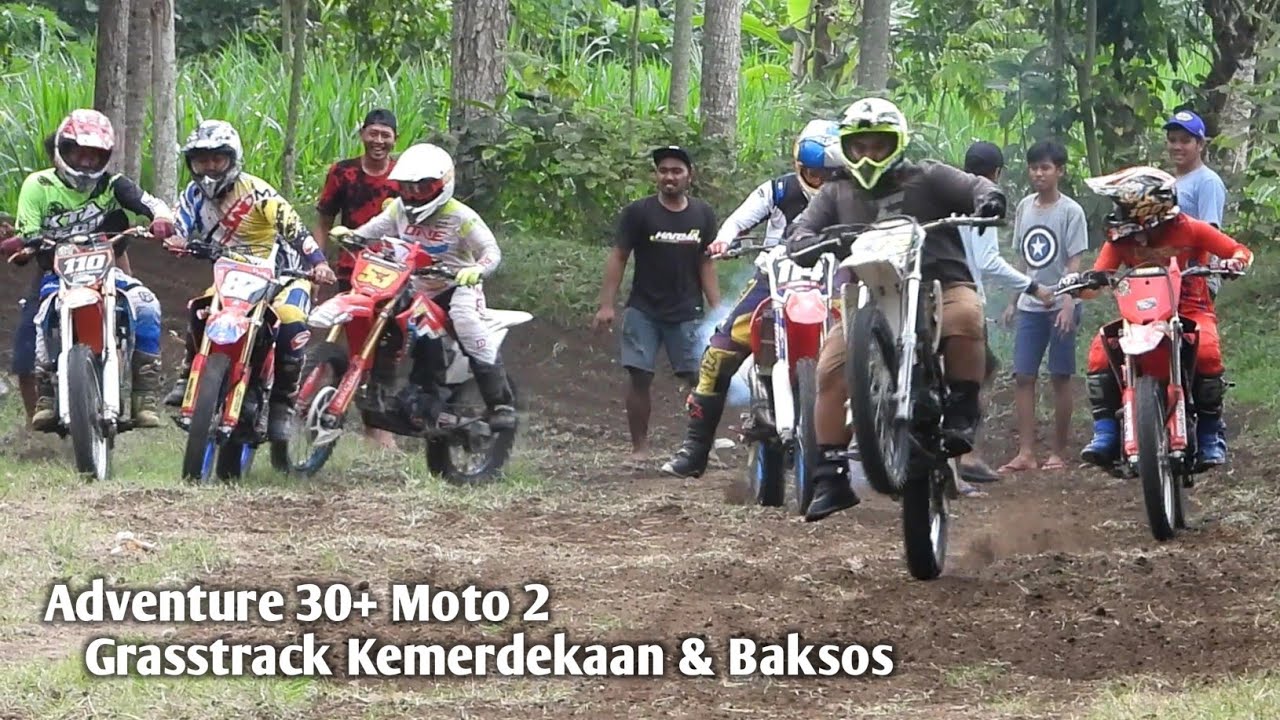 Adventure 30+ Grasstrack Kemerdekaan & Baksos Komunitas Balap Kediri