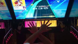 【CHUNITHM STAR PLUS】白い雪のプリンセスは AJ 【手元動画】