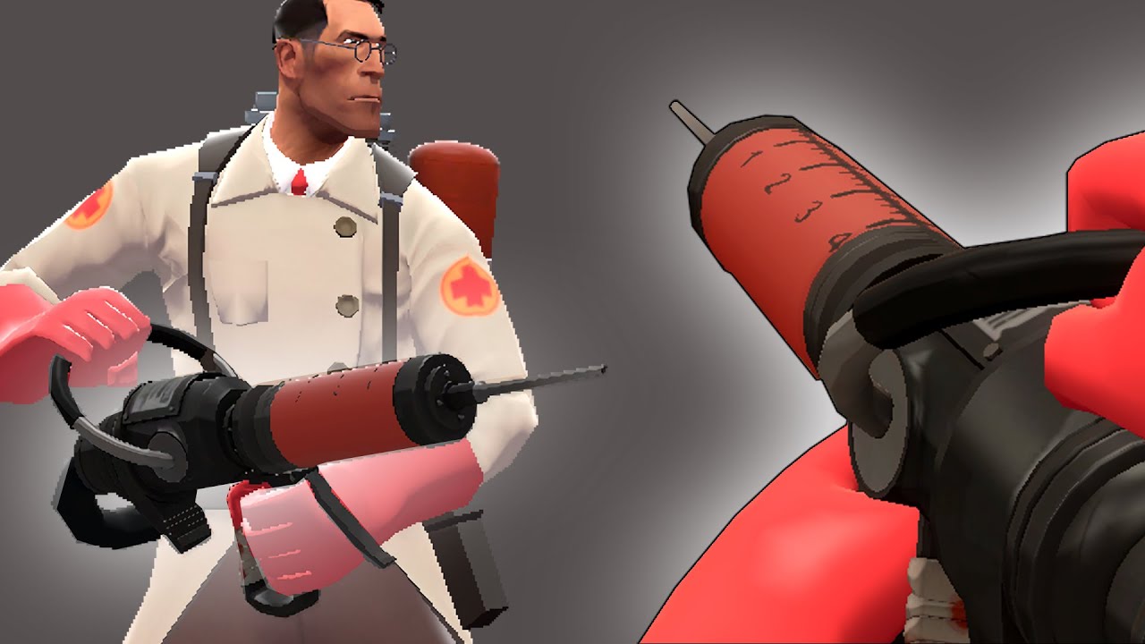 TF2 Medic Comically Large Syringe YouTube