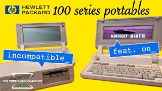The HP 110 Portables and the (somewhat) DOS-incompatible HP 9114 Floppy Drive