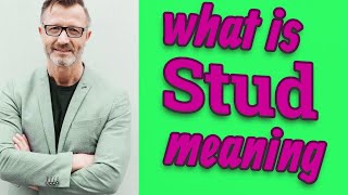Stud Meaning Of Stud