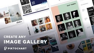 How to Create ANY Image Gallery Layout | Piktochart Tutorial