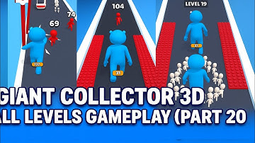 Giant Collector 3D - All Levels Gameplay Pop Pi (Part 20)
