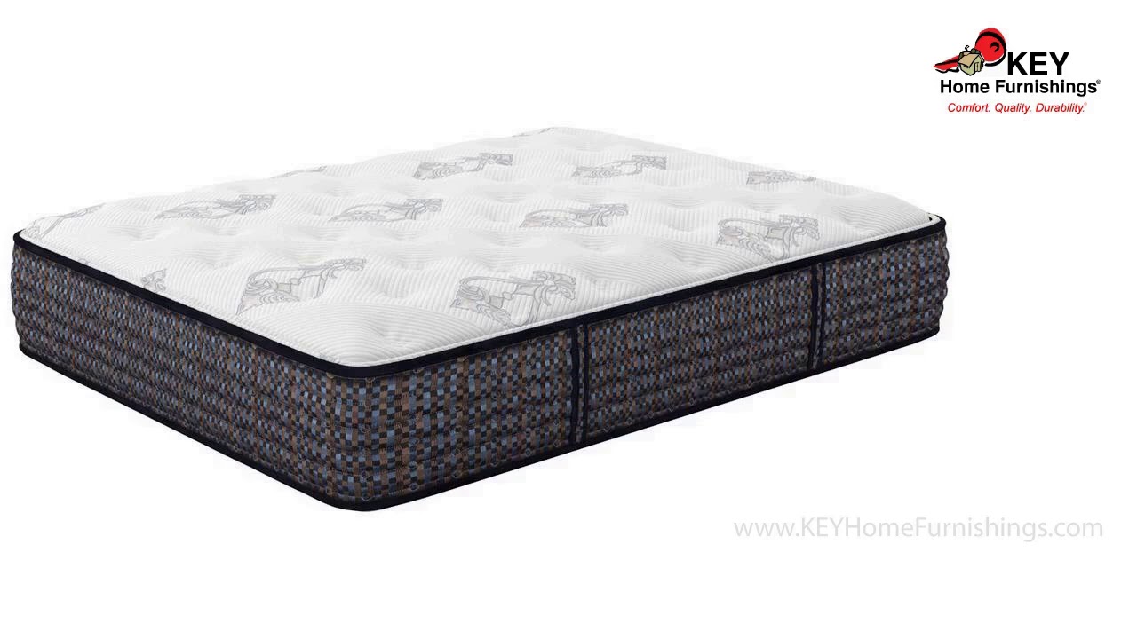 Ashley Bonita Springs Plush Twin Mattress M75411 KEY Home YouTube