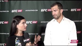 Fight Night New Jersey Luke Rockhold Backstage Interview