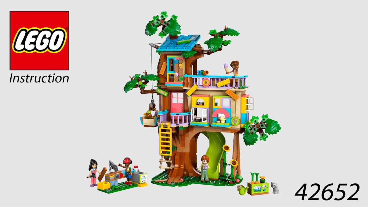 LEGO Instruction - Friends - 42652 - Friendship Tree House Hangout