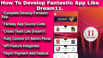 How To Develop Fantasy App Like Dream11/ Online Ludo Source Code || Dream11 Clone Application.