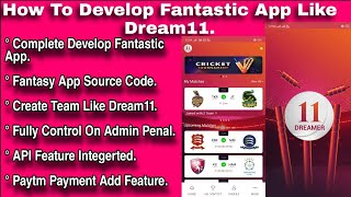 How To Develop Fantasy App Like Dream11/ Online Ludo Source Code || Dream11 Clone Application. screenshot 4