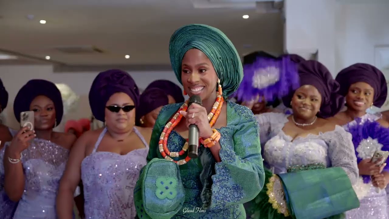 Luxury Must Watch Traditional Nigerian Wedding in UK  - Bukky & Tayo