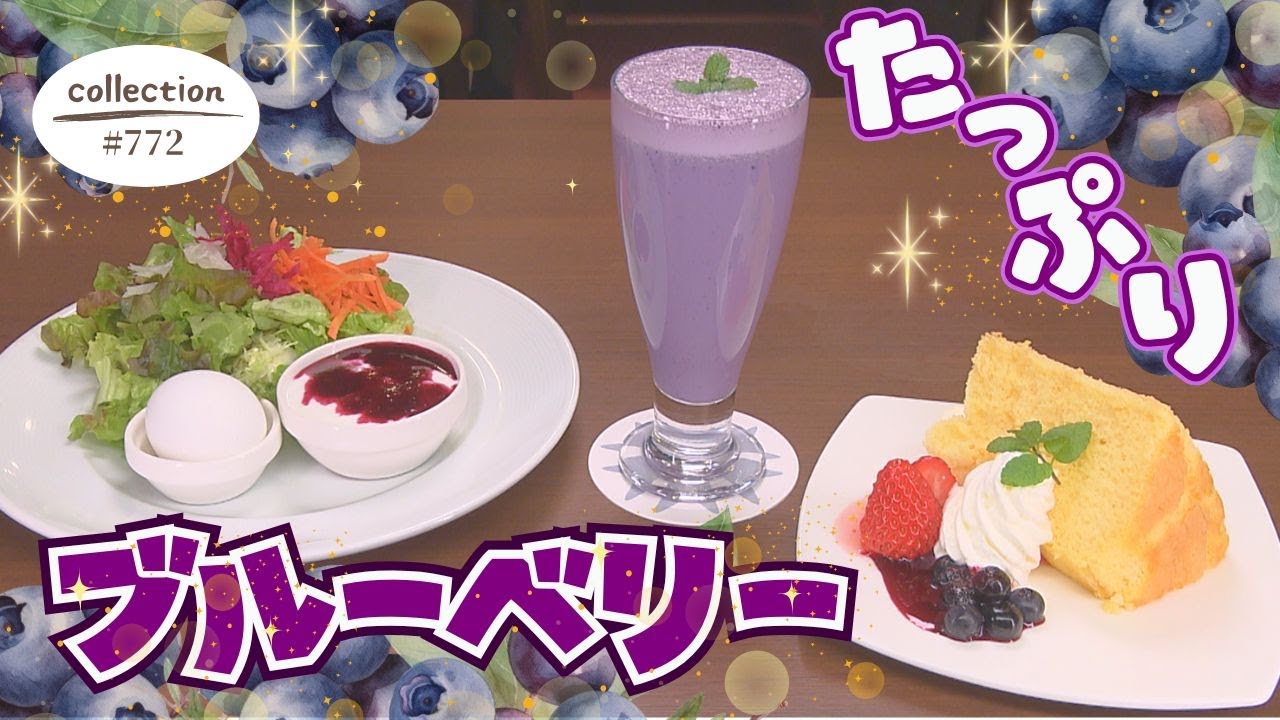 ブルーベリー農園のスイーツモーニング【東海３県・モーニングにメ～ロメロ！】Collection No.７７２