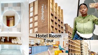 LUXURY HOTEL |ROOM TOUR| HAMPTON BY HILTON MANCHESTER