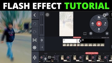KineMaster flash video editing | How to add flash effect in video | Flash effect tutorial |