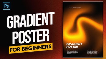 Gradient Poster Design in Photoshop – Easy Tutorial