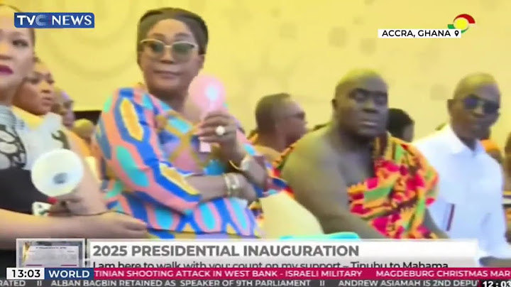 WATCH: President Tinubu's Speech At John Mahama's Inauguration