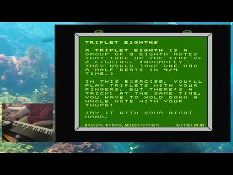 Miracle Piano Teaching System (NES) Playthrough [Part 20/37] Section 29 u0022Finger Exercisesu0022