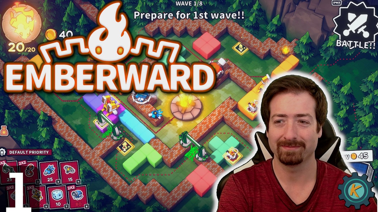 Roguelite Tower Defense?! - Let's Try Emberward Early Access! - YouTube