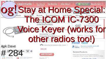 Icom IC-7300 Voice Keyer (works for many other radios too) (#284)