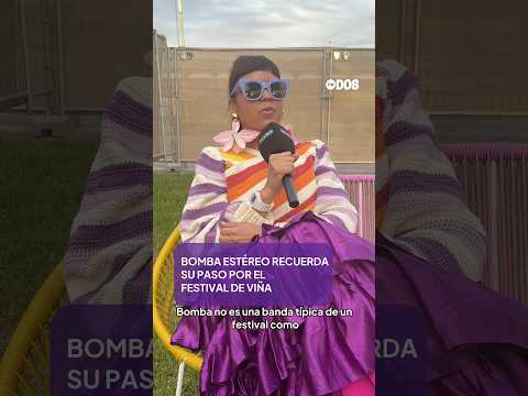 Bomba Estéreo recordó su debut y paso por el Festival de Viña del Mar 👀😱