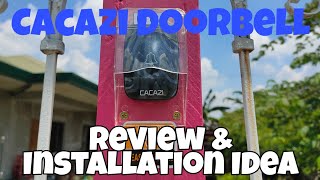 Cacazi Wireless Doorbell Review And Installation Idea By Jappytots