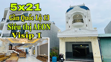 (Đã bán)Nhà 5x21 tặng full nội thất | Bán Nhà Thuận An Bình Dương | Nhà gần Quốc Lộ 13