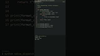 Python Function Overloading Without Messy isinstance Chains #python #cleancode #developer