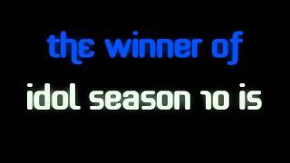 Scotty McCreery Wins American Idol 2011! (May 25)