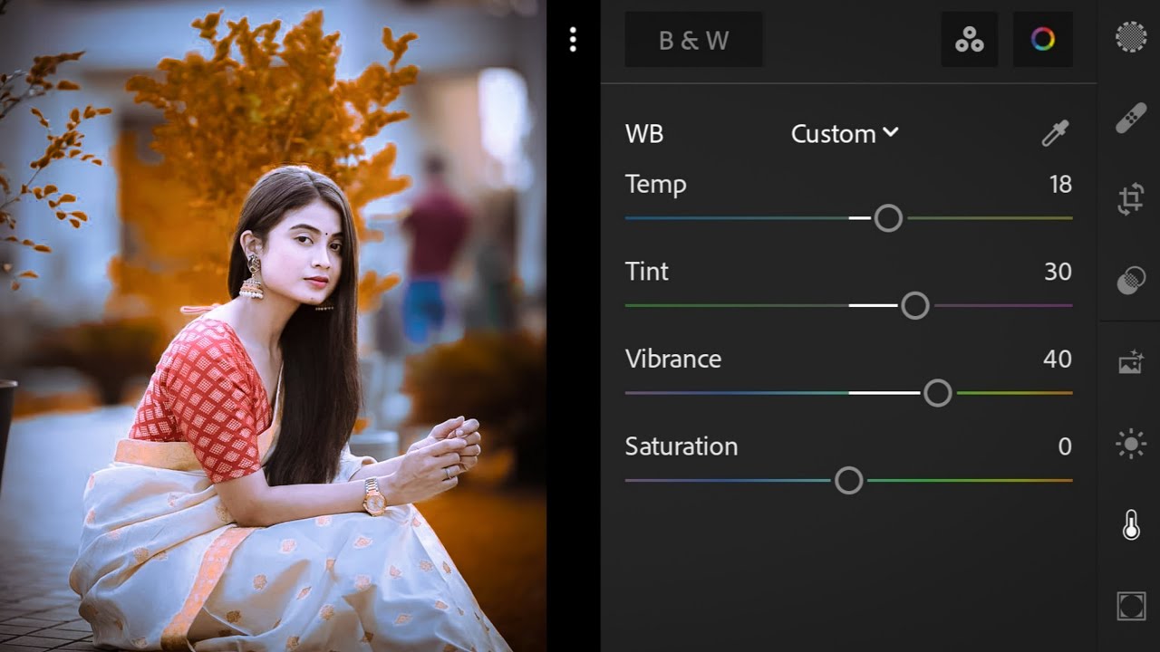 Golden and silver tone Lightroom photo editing // Lr photo edit // lr edit