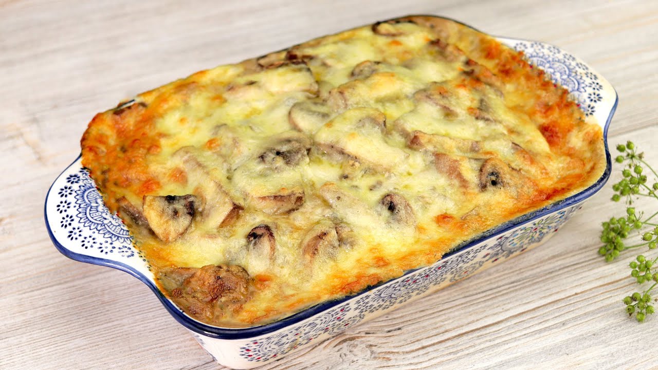 Ich habe noch nie so leckere Pilze gegessen Zartes Rezept, das im Mund