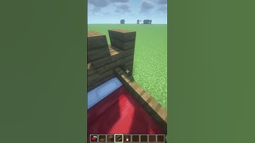Simple Bed Tutorial In Minecraft #minecraft #20m #25m #shortsfeed #shorts #short #trending #tutorial