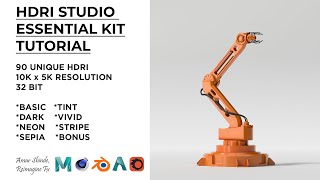 How To Use HDRI Studio Essential Kit | Tutorial