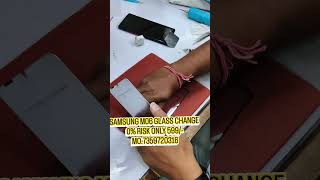 samsung M06 glass change combo change