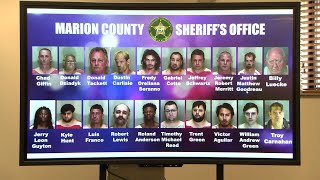 Marion County deputies arrest 20 men during undercover operation