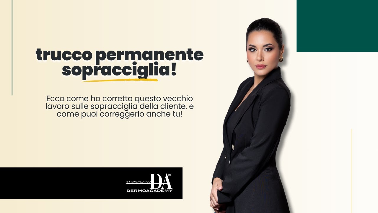 È così che ho corretto un vecchio lavoro di trucco permanente sulle sopracciglia della cliente!