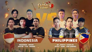 Indonesia vs Philippines Fun Match | Clash of Clans
