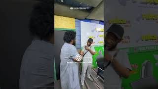 Watch how Fada Dickson welcomed Bullgod on Entertainment Review on Peace FM. #shorts