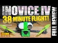 BEST BEGINNER DRONE with 38 Minute Flight time! - Eachine Novice IV RTF   REVIEW & FLIGHTS 🏁
